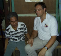 Dieter Knuettel during interview with Romy “Bebing” Lisondra.